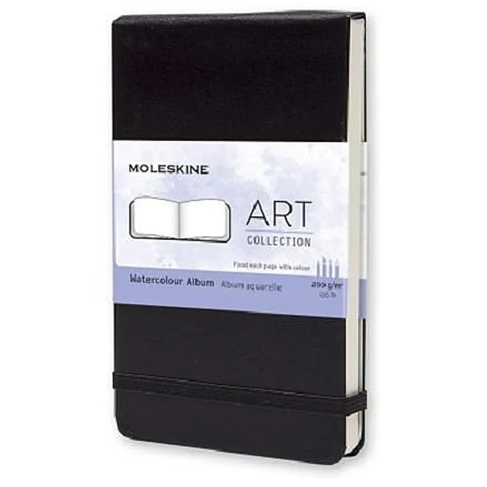 Szkicownik do akwareli Art Collection 9 x 14 cm - Moleskine - twarda okładka 200 g/m2