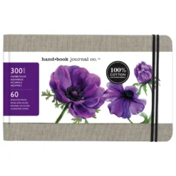 Szkicownik do akwareli 100% Cotton Hand Book Journal Co. 8 x 20 cm - Speedball - 30 ark.