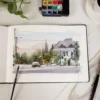 Szkicownik do akwareli Watercolour Book - Hahnemühle - 14 x 14 cm, 200 g, 30 ark.