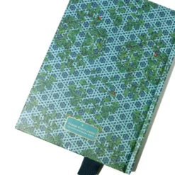 Szkicownik Enveloped in Rattan - Ferris Wheel Press - Teal, 160 g, A5