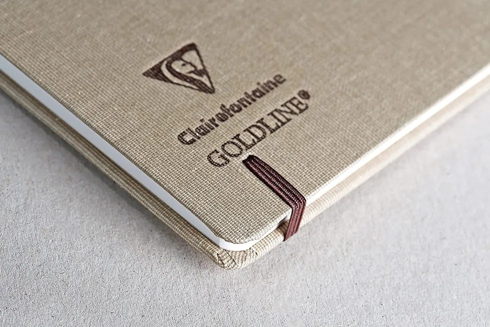 Szkicownik Goldline - Clairefontaine - naturalny, 20 x 20 cm, 180 g, 32 ark.