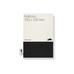 Szkicownik Kabosu - pith - Black, 15 x 10,5 cm
