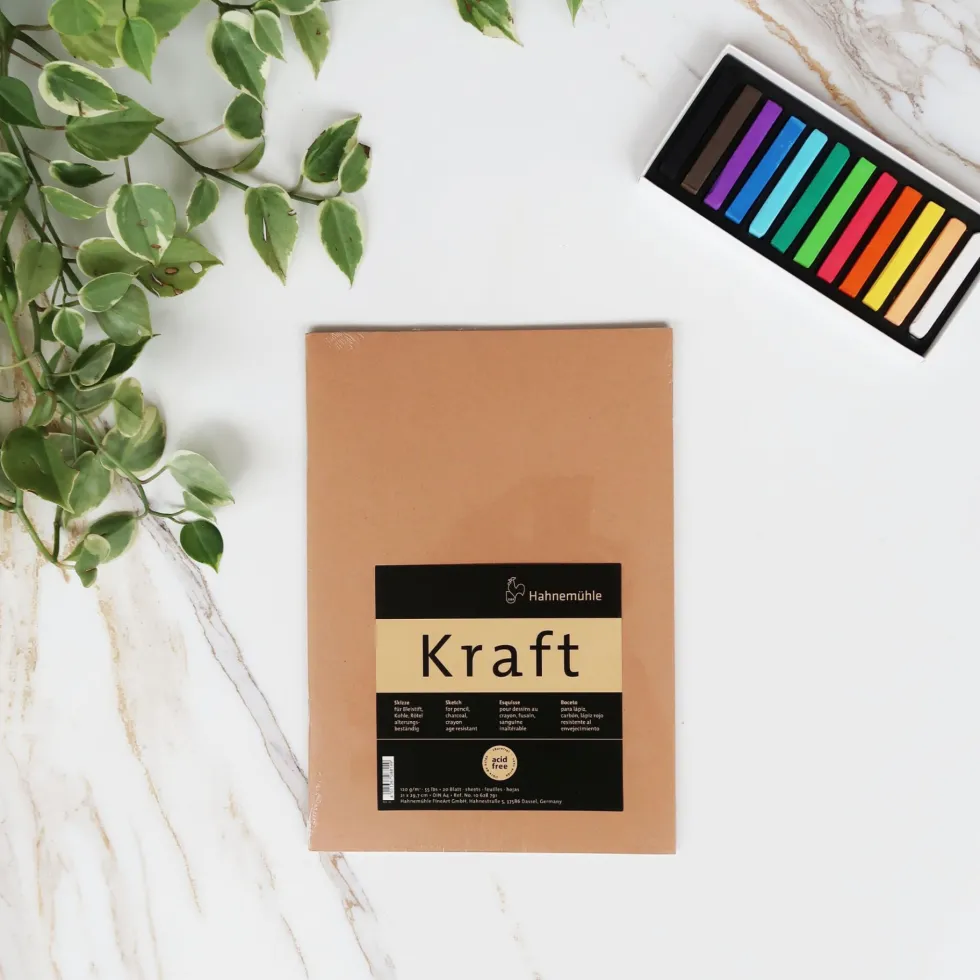 Szkicownik Kraft Paper Sketchbook - Hahnemühle - A5, 120 g, 20 ark.