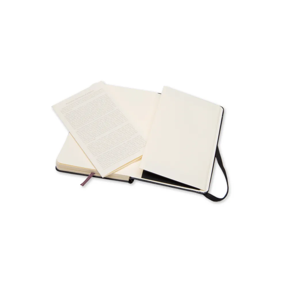 Szkicownik - Moleskine - twardy L czarny 104 strony