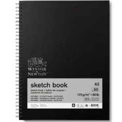 Szkicownik na spirali Sketch Book - Winsor & Newton - A3, 170g, 50 ark.