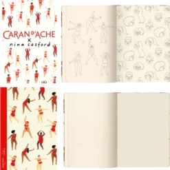 Szkicownik Nina Cosford A5 - Caran d'Ache - Beige