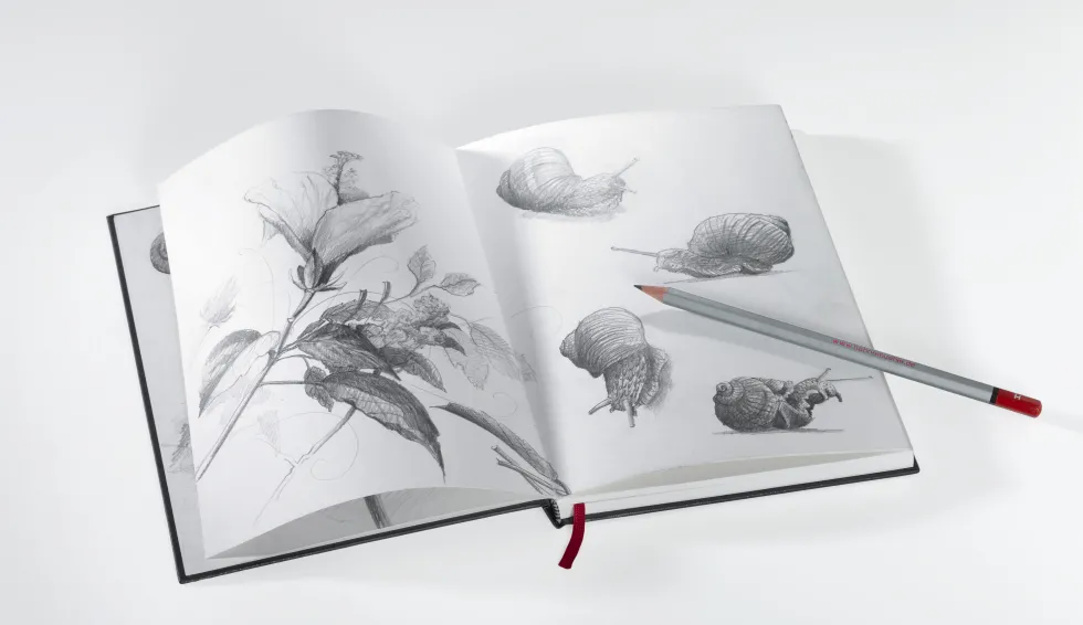 Szkicownik Nostalgie - Hahnemühle - A4, 190 g, 80 ark.