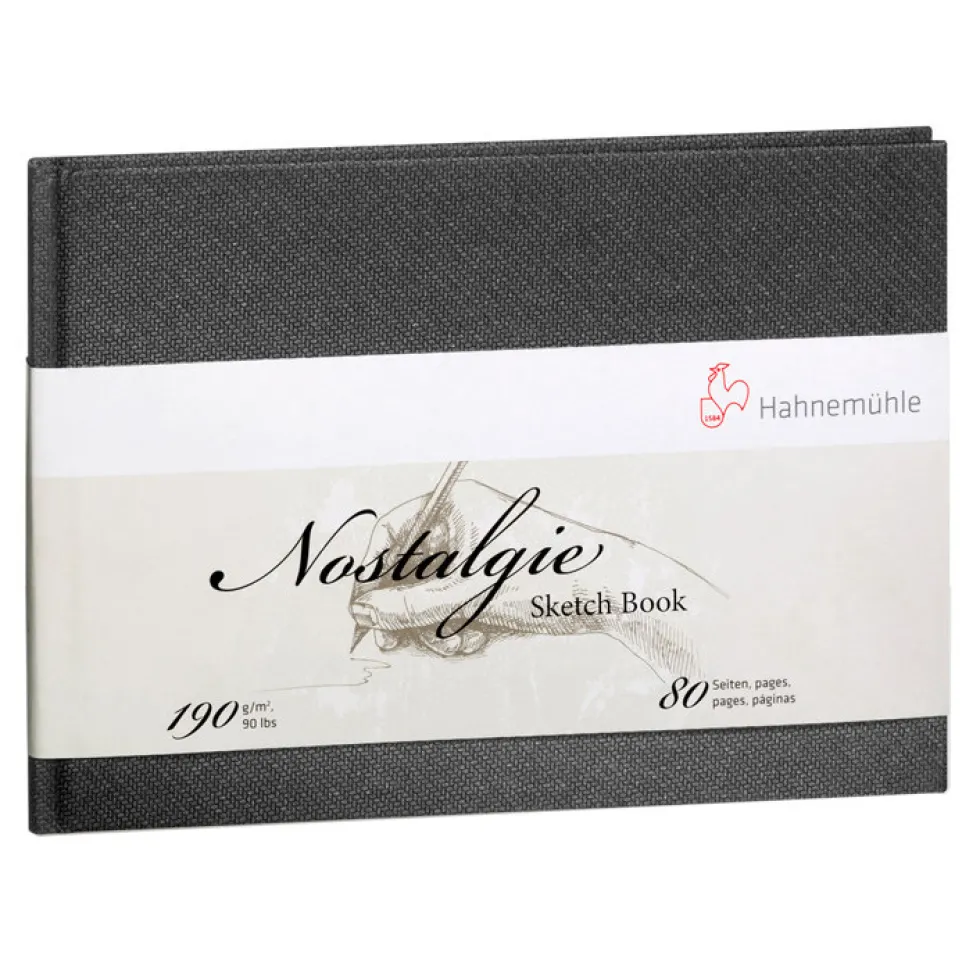 Szkicownik Nostalgie - Hahnemühle - A4, 190 g, 80 ark.