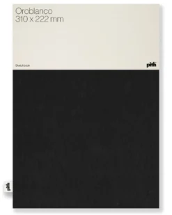 Szkicownik Oroblanco - pith - Black, 31 x 22,2 cm