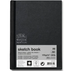 Szkicownik Sketch Book - Winsor & Newton - A6, 110g, 80 ark.