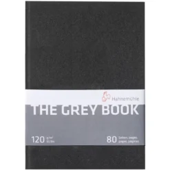 Szkicownik The Grey Book - Hahnemühle - A4, 120 g, 80 ark.