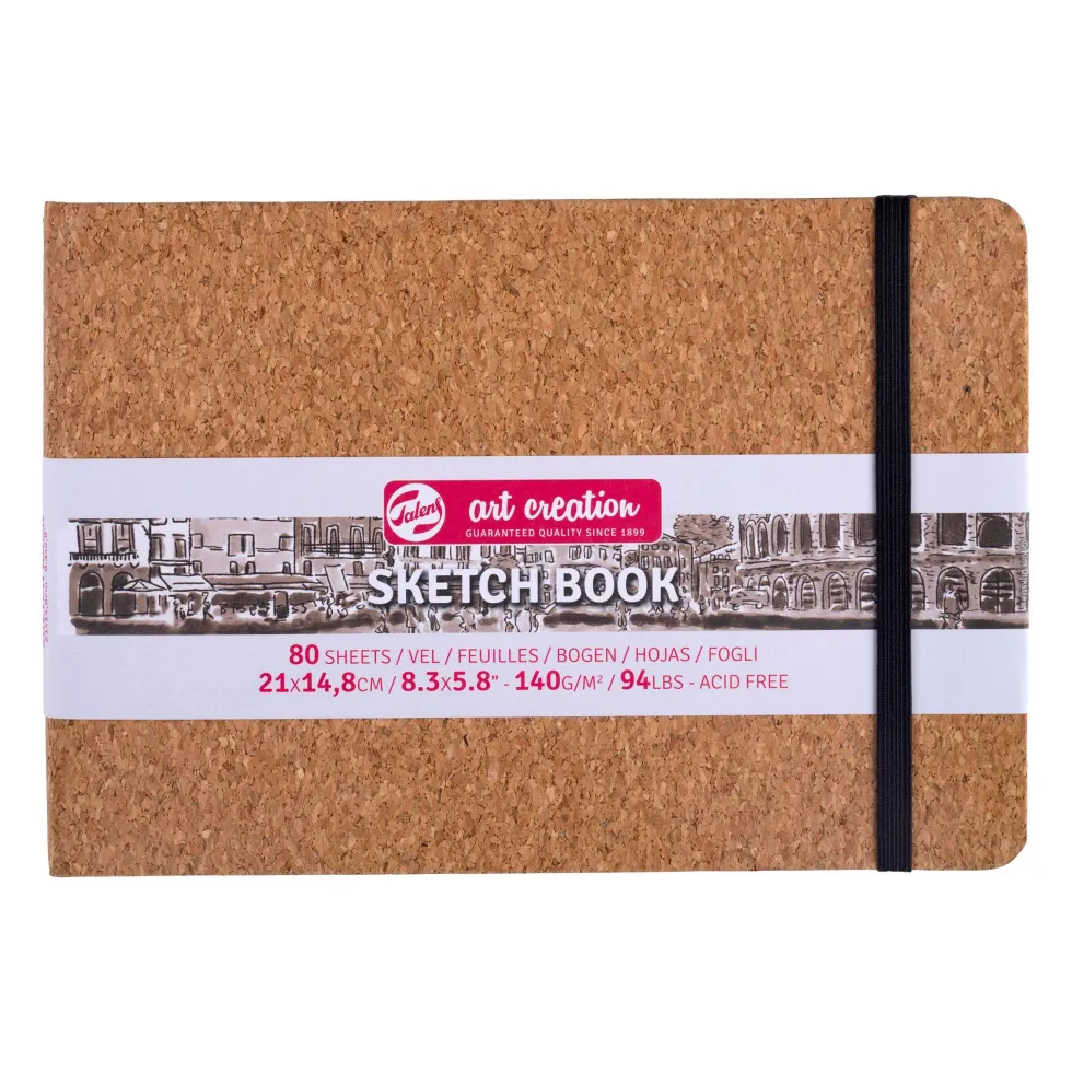 Szkicownik 21 x 14,8 cm - Talens Art Creation - Cork, 140 g, 80 ark.