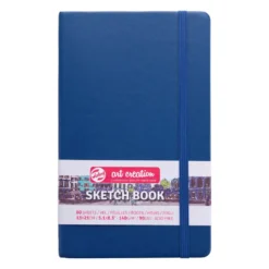 Szkicownik 21 x 30 cm - Talens Art Creation - Navy Blue, 140 g, 80 ark.
