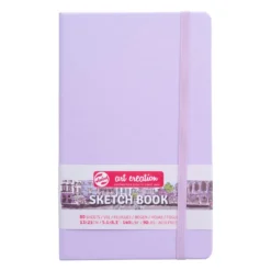 Szkicownik 13 x 21 cm - Talens Art Creation - Pastel Violet, 140 g, 80 ark.