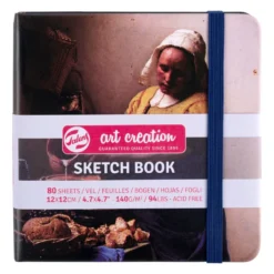 Szkicownik 12 x 12 cm - Talens Art Creation - The Milkmaid, 140 g, 80 ark.