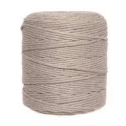 Sznurek bawełniany do makramy - beżowy, 2 mm, 60 m
