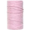 Sznurek bawełniany do makramy - jasnoróżowy, 2 mm, 60 m