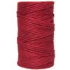 Sznurek bawełniany do makramy - wino, 2 mm, 100 g, 60 m
