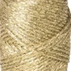 Sznurek dekoracyjny, metalizowany - złoty, 1,5 mm x 20 m