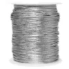 Sznurek dekoracyjny - srebrny 1,5 mm x 100 m