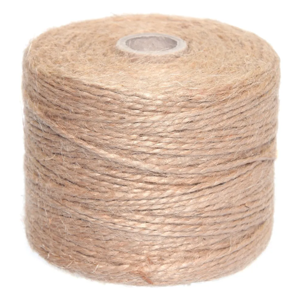 Sznurek jutowy do makramy - naturalny, 2 mm, 500 g, 300 m