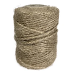 Sznurek jutowy do makramy - naturalny, 2 mm, 0,1 kg, 40 m