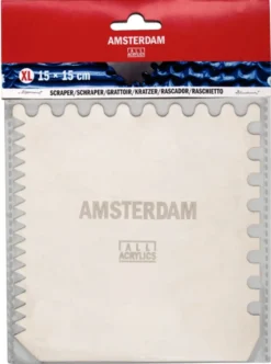 Szpatułka metalowa - Amsterdam - 15 x 15 cm