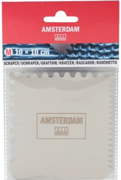 Szpatułka metalowa - Amsterdam - 10 x 10 cm