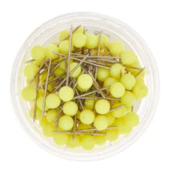 Szpilki ozdobne - Rico Design - Neon Yellow, 16 mm, 100 szt.