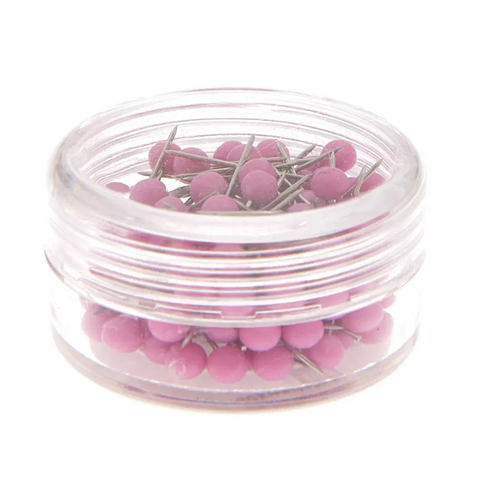 Szpilki ozdobne - Rico Design - Violet, 16 mm, 100 szt.