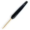 Szydełko aluminiowe z rączką - Rico Design - czarne, 3 mm