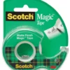 Taśma biurowa Magic z dyspenserem - Scotch - matowa 19 mm x 7,5 m