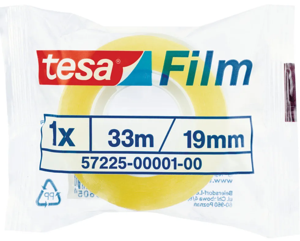Taśma biurowa Tesa Standard - 33m x 19mm