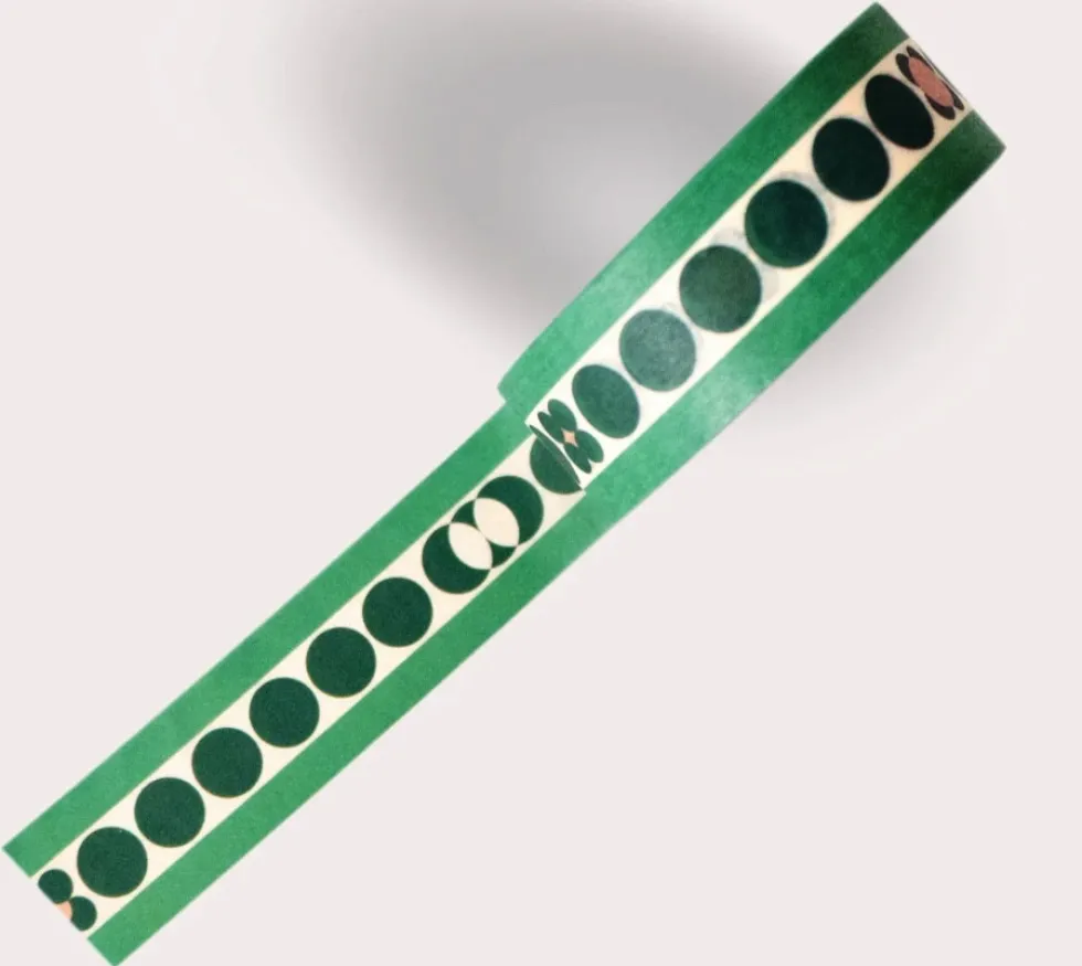 Taśma papierowa washi Damson - The Completist. - 15 mm x 10 m