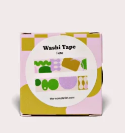 Taśma papierowa washi Fete - The Completist. - 15 mm x 10 m