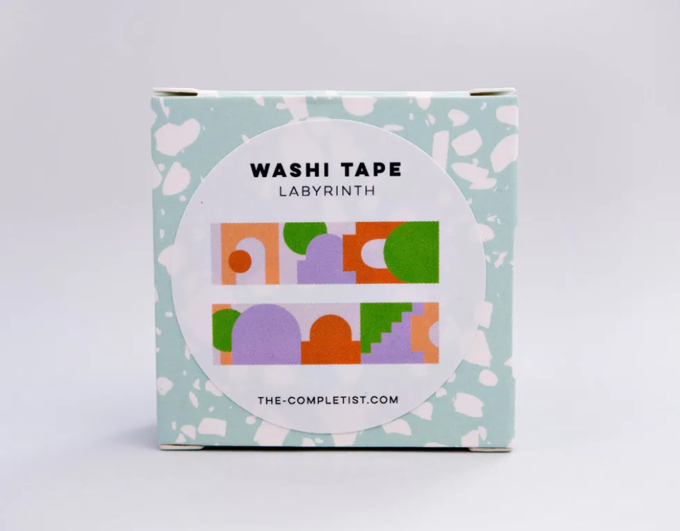 Taśma papierowa washi Labyrinth - The Completist.