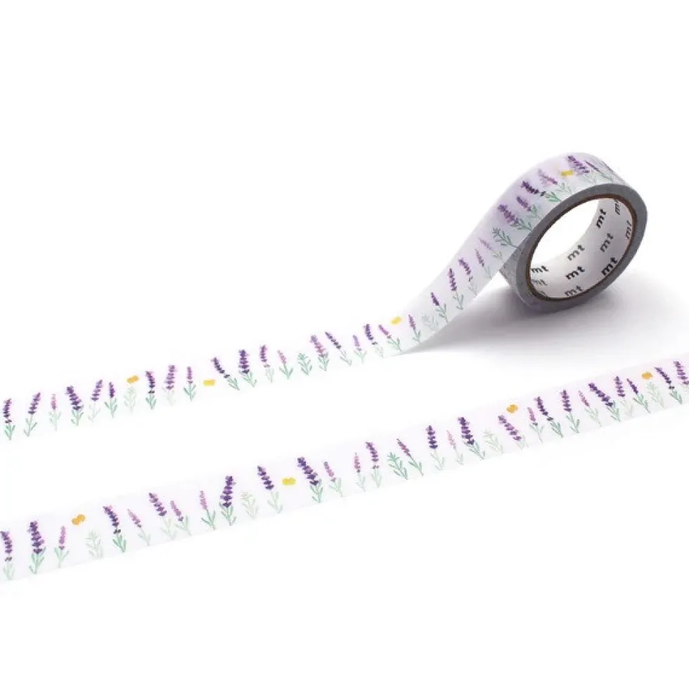 Taśma papierowa washi Maruichikyu Lavender - MT Masking Tape - 5 m