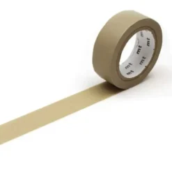 Taśma papierowa washi - MT Masking Tape - Beige 7 m