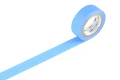 Taśma papierowa washi - MT Masking Tape - Blue, 7 m
