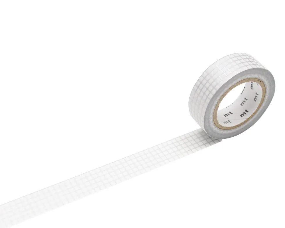 Taśma papierowa washi - MT Masking Tape - Hougan Silver 2, 7 m