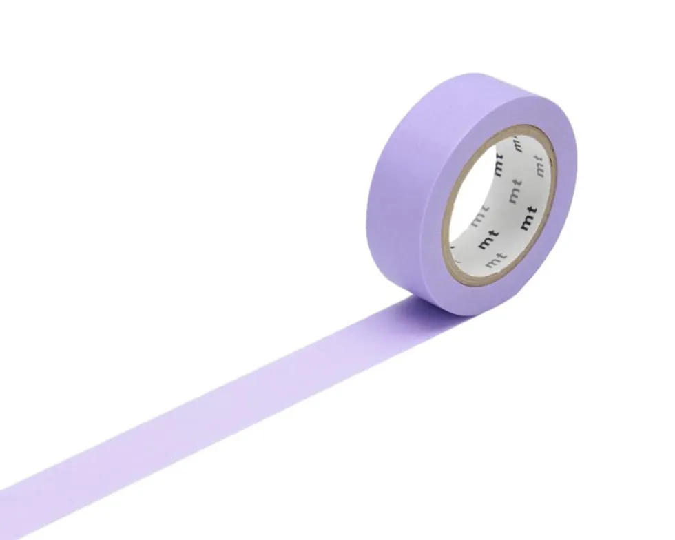 Taśma papierowa washi - MT Masking Tape - Lavender, 7 m