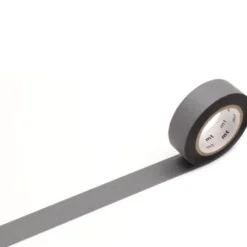 Taśma papierowa washi - MT Masking Tape - Matte Gray, 7 m