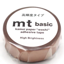 Taśma papierowa washi - MT Masking Tape - Metallic Rose Gold, 7 m