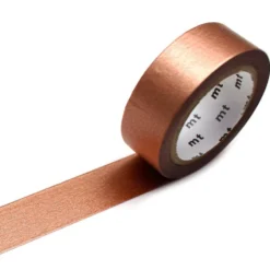 Taśma papierowa washi - MT Masking Tape - Metallic Rose Gold, 7 m