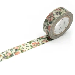 Taśma papierowa washi - MT Masking Tape - Mini Flower Botanical Art, 10 m
