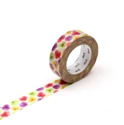 Taśma papierowa washi - MT Masking Tape - Pansy 7 m