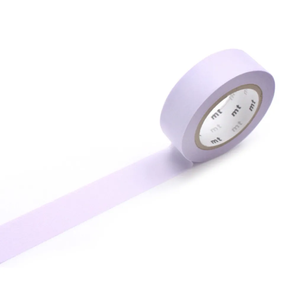 Taśma papierowa washi - MT Masking Tape - Pastel Lavender, 7 m