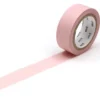 Taśma papierowa washi - MT Masking Tape - Pastel Scarlet 7 m