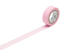 Taśma papierowa washi - MT Masking Tape - Rose Pink, 7 m