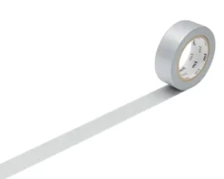 Taśma papierowa washi - MT Masking Tape - Silver, 7 m